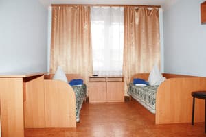Vydubychi. Room Bed in Mixed Dormitory double room 