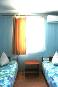 Golubaya laguna. Room Economy Double Twin ( building)