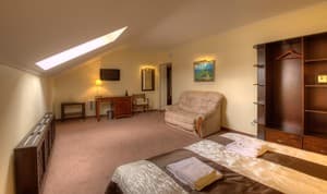 Отели . Гостиница Стандарт двухместный Мансард +1 доп. место. 