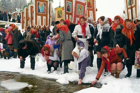 Крещение в Карпатах