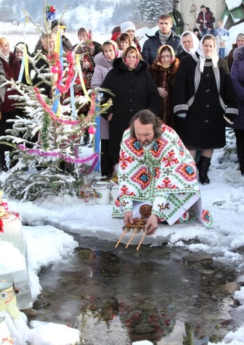 Крещение в Карпатах