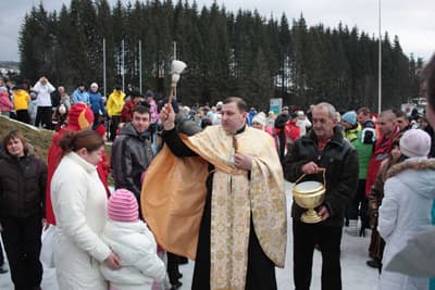 Крещение в Карпатах